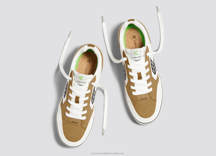 Women Cariuma Camel & Off-White Vintage/Black DFFFT338