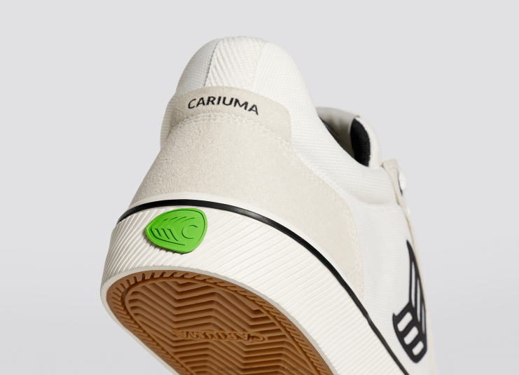 Women Cariuma Off-White Vintage/Black DFFFT334